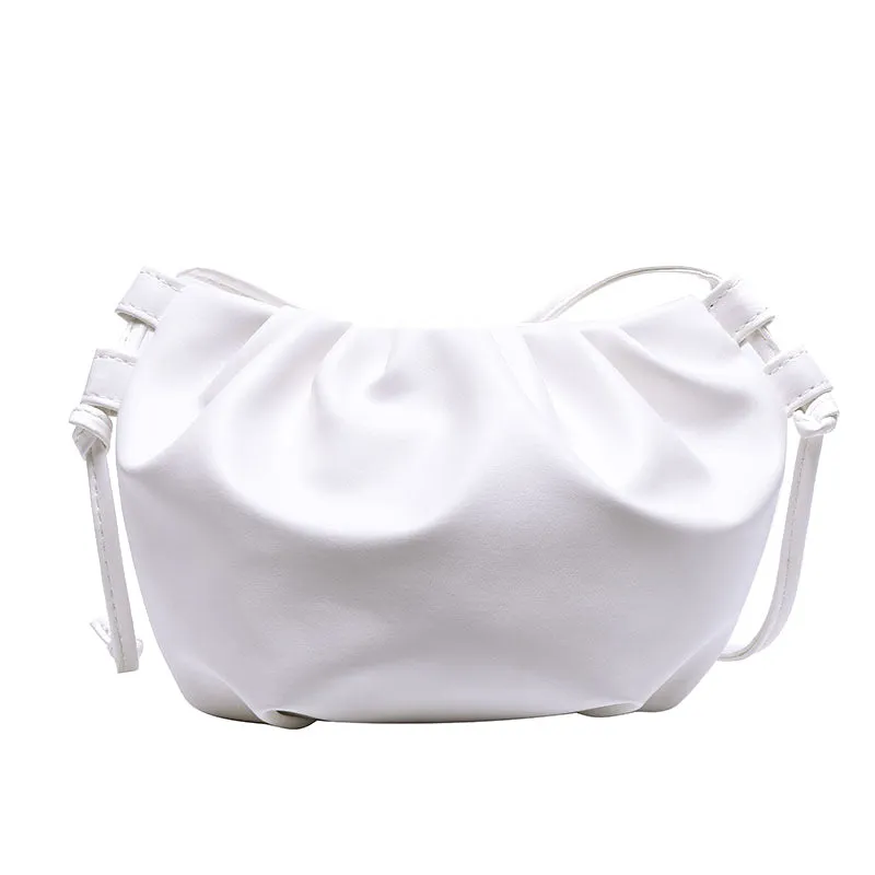 Women's Pleated Versatile Korean Style Trendy Shoulder Bags