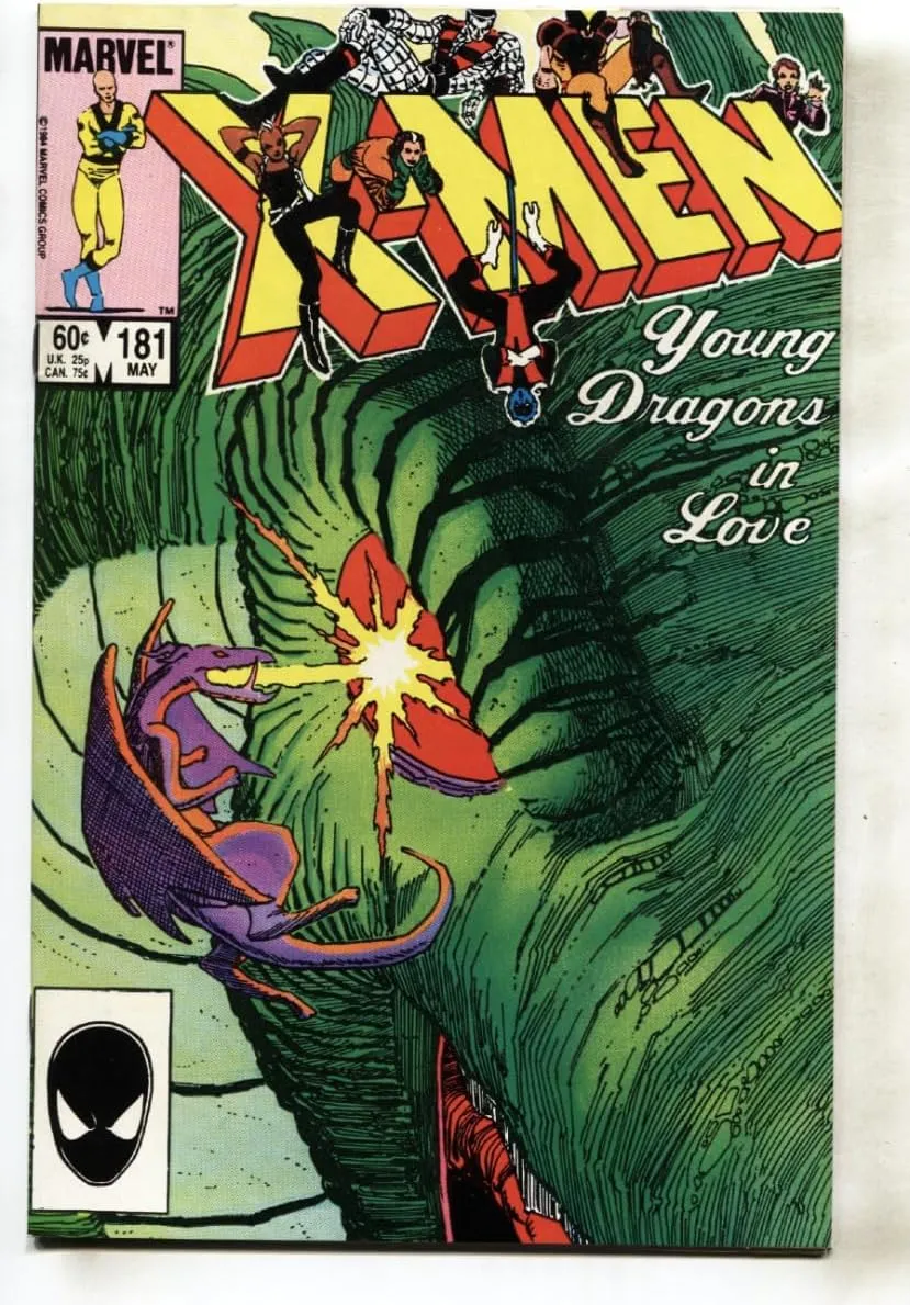 X-MEN #181 1st Amiko 1984-MARVEL-Rogue-comic book
