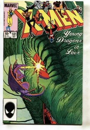 X-MEN #181 1st Amiko 1984-MARVEL-Rogue-comic book