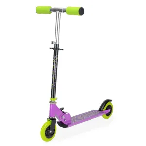 Xootz Atom Foldable Kids Kick Scooter - Purple