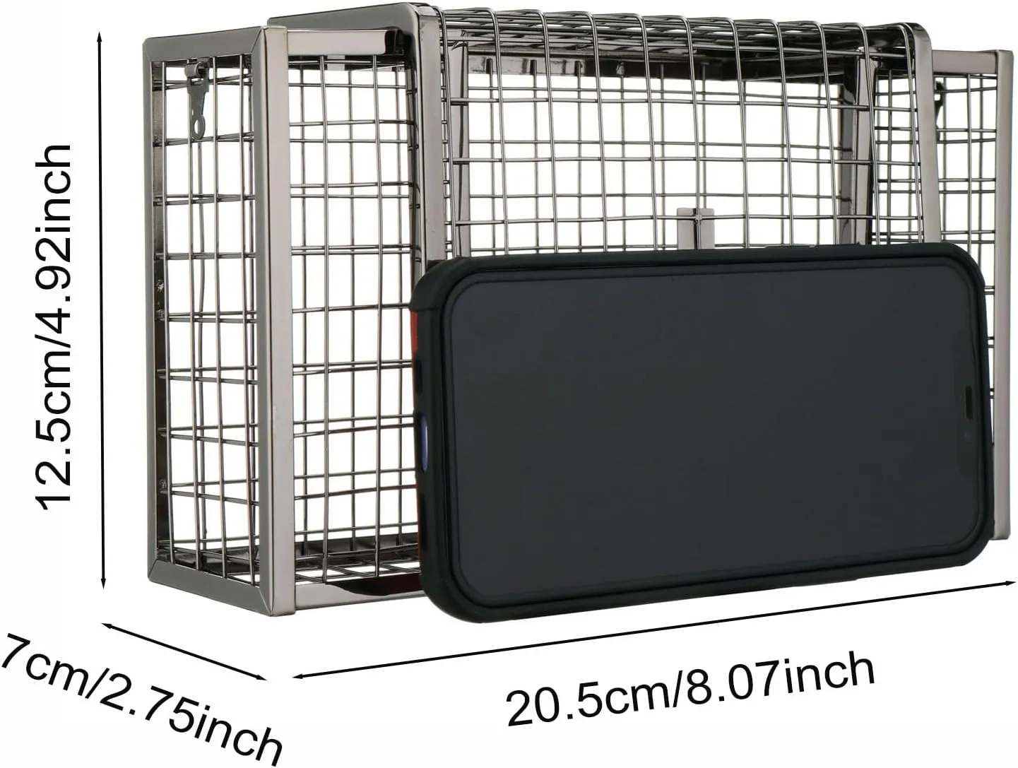YYW Women Chain Crossbody Bags Iron Cage Metal Hollow Out Cage Evening Clutch