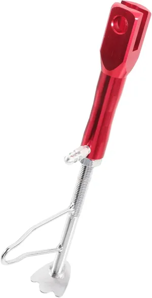 Zerodeko Side Stand Dirt Motorcycle Accessories Motorcycle Stand Electric Scooter Kickstand Motorcycle Center Stand Kickstand Motorcycle Kickstand Side Support Stand Aluminum Alloy Red